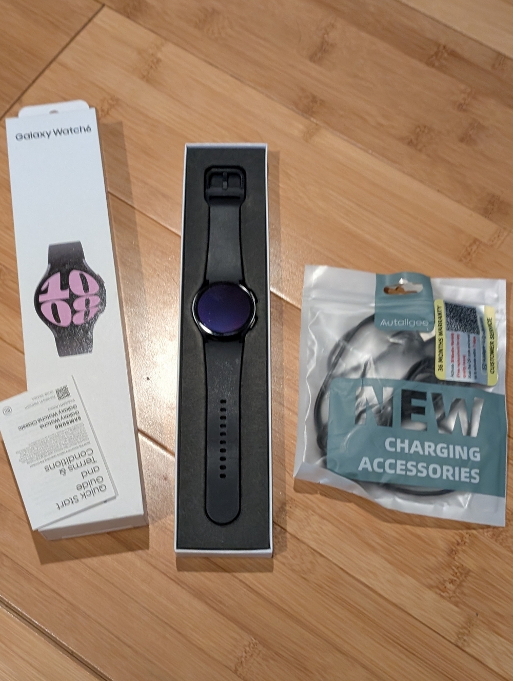 Samsung Galaxy Watch6 Black Smartwatch - Black
